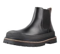 Birkenstock 1025218 Prescott Slip On Black Scarponcini Beatles per Donna in pelle nera (Taglia 39)