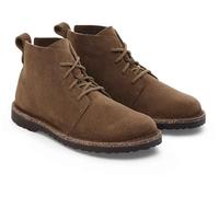 Birkenstock 1030221 Uppsala Mid Dark Tea Scarponcini per Donna in camoscio