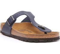 Birkenstock 143621 Gizeh blue, Birko Flor INFRADITO Uomo, Blue EU 37
