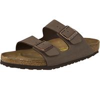 Birkenstock - Sandali - Arizona Birko-Flor Birkibuc Mocha per Uomo - Taglia 39 - Marrone Marrone 39