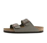 Birkenstock Arizona 151213, Sandali unisex adulto, Beige (Stone Nubuk), 48