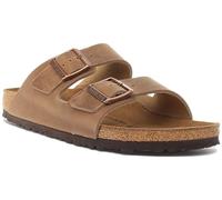 Birkenstock Arizona Fettleder Art. Nr. 352203, Sandali unisex adulto, Beige, 40 (Stretta)