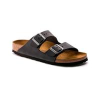 Birkenstock 551253 Arizona SFB black, Birko Flor sandalo Uomo, Black EU 43