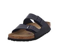 Birkenstock 551253 Arizona SFB black, Birko Flor Uomo, Black EU 35