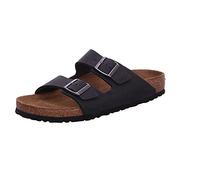 Birkenstock 552113 Arizona black, Oiled Leather PIANELLE Uomo, Black EU 42