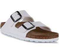 BIRKENSTOCK ARIZONA WHITE CALZ S ciabatte Donna 38