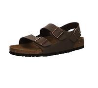 Birkenstock 634501 Milano mocca, Birkibuc SANDALO Uomo, Mocca EU 46