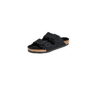 Birkenstock 752663 Arizona Shearling black/black, Suede Leather PIANELLE Uomo, Black EU 41