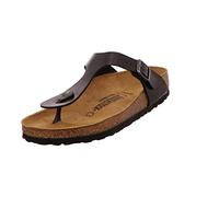 BIRKENSTOCK GIZEH BLACK OILED CALZ N ciabatte Donna 40