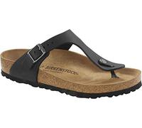 Birkenstock 845251 Gizeh black, Oiled Leather INFRADITO Uomo, Black EU 42