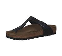 Birkenstock 845251 Gizeh black, Oiled Leather INFRADITO Uomo, Black EU 46