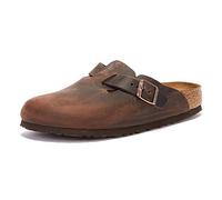Birkenstock 860133 Boston Habana, Oiled Leather Zoccoli Uomo, Habana EU 39