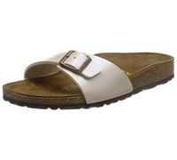 Birkenstock 940153 Madrid pearl white, Birko Flor Graceful PIANELLE Donna, White EU 40