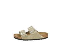 BIRKENSTOCK Zoccoletto 'Arizona' cognac / oro, Taglia 41