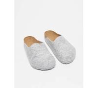 Birkenstock - Amsterdam - Pantofole da casa grigio chiaro 45