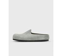 Birkenstock Amsterdam Wrapped Suede Leather men Sandals & Slides grey in taglia:41