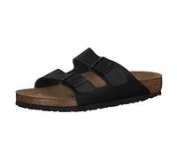 Birkenstock Sandali Arizona 51731 – Unisex adulto, Nero, 40 (stretto)