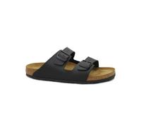 BIRKENSTOCK ARIZONA 551253 black nero ciabatte uomo fibbie soft