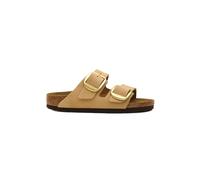 Ciabatte da donna Birkenstock Arizona Big Buckle Nubuck Leather Beige 36 Stretto