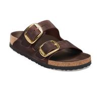 Birkenstock - Arizona - Sandali in pelle marrone habana con fibbia grande 39