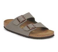 Birkenstock Arizona Birko-Flor Nubuck, Sandali Unisex-Adulto, Beige (Stone Nubuk), 45