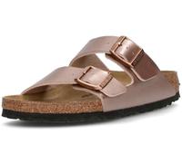 Birkenstock Women's, Arizona Birk-Flor Sandal - Narrow Width Copper 37 M, rame, 37 EU
