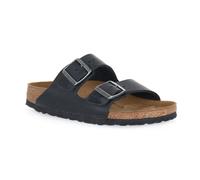 Birkenstock - Sandali - Arizona Oiled Leather Black per Uomo in Pelle - Taglia 39 - Nero Nero 39