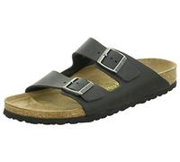 Birkenstock - Sandali - Arizona Oiled Leather Black per Uomo in Pelle - Taglia 39 - Nero Nero 39