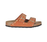 Birkenstock - Arizona Borchie Sandali in Pelle Scamosciata Stretti - - Shoes - Donna - Arancione - 38 EU