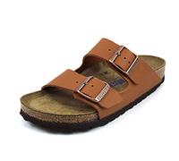 Birkenstock Arizona - Sandali unisex - adulto, Marrone (Habana), 41 (Stretta)