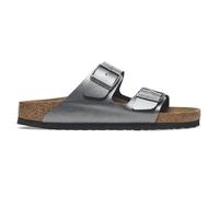 Arizona - Sandalo con Doppia Fascia E Chiusura con Fibbie 41/Metallic Black-N