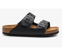 Birkenstock 752483 Arizona SFB black, Oiled Leather PIANELLE Uomo, Black EU 37