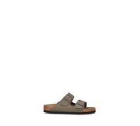 BIRKENSTOCK ARIZONA BS Ciabatta donna grigia in pelle 37
