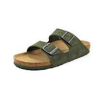 BIRKENSTOCK Arizona vegan uomo verde ciabatte estive scarpe vegane - Colore: Verde, Taglia: 45