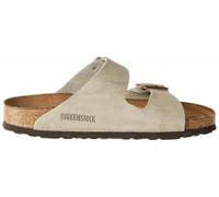 Birkenstock Sandali Arizona Soft Suede Beige Uomo EUR 40 / UK 7