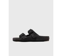 Birkenstock Arizona BS Suede Leather men Sandals & Slides black in taglia:40