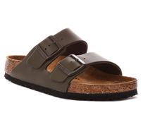 Birkenstock Arizona Bs Vegan Sandali Donna Slip-On In Dark Grey Taglia UK 5-12