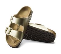 BIRKENSTOCK ARIZONA CIABATTA DOPPIA FIBBIA BIRKOFLOR ORO