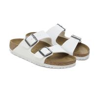 BIRKENSTOCK Arizona Donna Sandali Bianco ciabatte pelle 36 37 38 39 40 41 casual