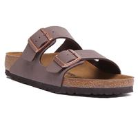 BIRKENSTOCK Arizona Due Cinturino Birko-Flor Plantare Sandali Moca UK 3.5 - 12
