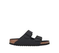 Birkenstock Arizona è Un Vero Classico è Stato Prodotto con Un Materiale rinnovato ed è Ora Disponibile in Versione Vegan. La Suola Esterna è in Colore Coordinato. Un Gioco Raffinato di Materiali per