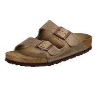 Birkenstock Arizona Fettleder Art. Nr. 352203, Sandali unisex adulto, Beige, 39 (Stretta)