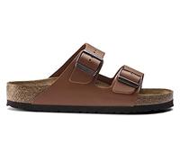 Birkenstock Arizona Ginger Brown, Natural Leather, PIANELLE Unisex-Adulto, 39 EU