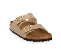 Birkenstock Sandali Arizona Birko Flor Gold Donna Calzata Stretta