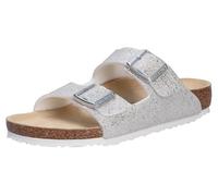 Birkenstock Arizona Kids 28/34 1022230 Sparkle White Bianco Ciabatte Bambina Fibbie 30