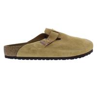 Birkenstock Arizona Mules/Zoccoli Uomini Marrone Mules Scarpe, Latte Crme Marrone, 11-11.5 Women/9-9.5 Men