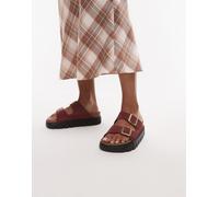 Birkenstock - Arizona Papillio - Sandali con suola spessa color rosso zinfandel 41
