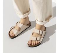 BIRKENSTOCK ARIZONA PEARL WHITE CIABATTE A DOPPIA FASCIA