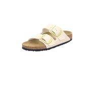 BIRKENSTOCK Arizona pelle oliata ampia pantolette da uomo, beige., 40 EU