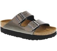 Birkenstock Arizona PL Metallic Anthracite Leather, 39 N EU
